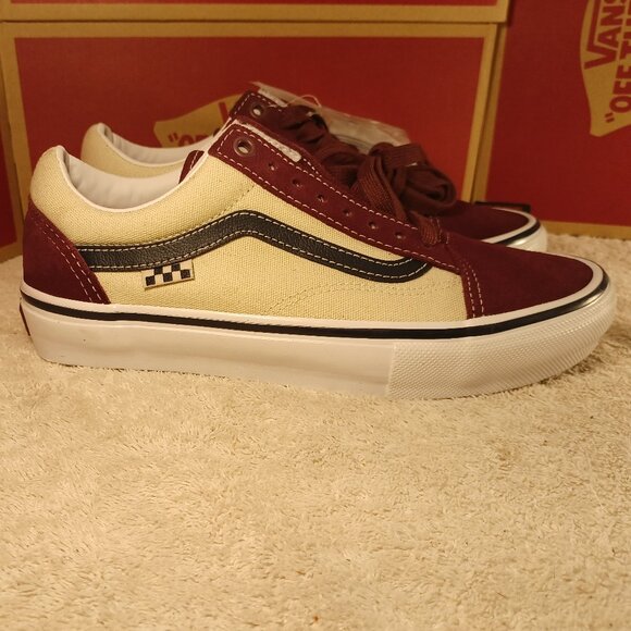 Vans Men's 6.5/Women's 8 Old Skool Popcush Mauve Wine VN0A5FCBALO - Picture 5 of 12